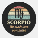 Recherche de scorpio zodiac autocollants Symbole