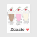 Suche nach milchshake aufkleber Erdbeere