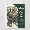 Recherche de paon mariage invitations Classe