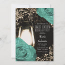 Recherche de menthe invitations Turquoise