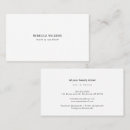 Recherche de managers cartes visite Élégant