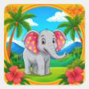 Suche nach elefant cartoon aufkleber Glücklich