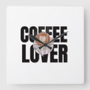 Recherche de humour de café horloges Caféine