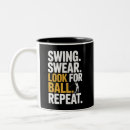 Recherche de balle golf tasses Golfeur drôle