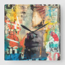 Recherche de tête horloges Abstrait