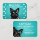 Recherche de animaux standard cartes visite Dog