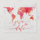 Recherche de travel wedding save the dates Globe