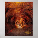 Suche nach licht tunnel poster Foto