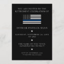 Suche nach police party einladungen Dünne blaue linie