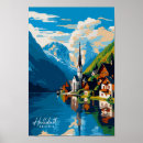 Suche nach hallstatt poster Vintag