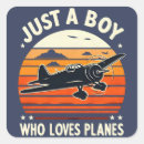 Recherche de avion vintage autocollants Enfants