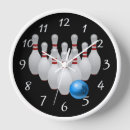 Recherche de boule de bowling horloges Sport