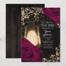 Recherche de lanterns bridal shower invitations Élégant