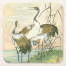 Recherche de oriental dessous de verres Oiseau