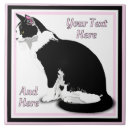 Recherche de chat noir et blanc carreaux Félin