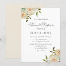 Recherche de vanille invitations Blanc