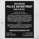 Recherche de police prospectus Policier