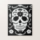 Recherche de crâne puzzles Jour des morts