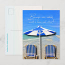 Recherche de chaise de plage cartes postales Floride