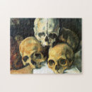 Recherche de cezanne puzzles Crâne