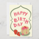 Recherche de fraise vœux cartes Girly
