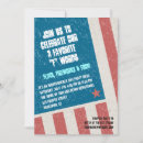 Recherche de drapeau grunge invitations 4 juillet