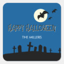 Recherche de pleine lune autocollants Halloween