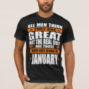 Suche nach januar geburtstag tshirts Geboren im januar