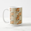 Recherche de plaid de chute tasses Orange