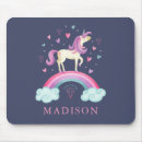 Recherche de mignons licorne tapis souris Girl