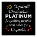 Suche nach 15 jahrestag poster Für sie/ihn