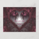 Recherche de amour gothique vœux cartes Coeur