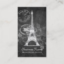 Recherche de paris vintage cartes visite Élégant