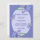 Suche nach lila iris einladungen Floral
