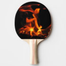 Recherche de le feu raquettes ping pong Brûlure