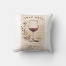 Recherche de verre de vin coussins Vignoble