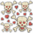 Recherche de crânes autocollants Halloween