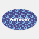 Recherche de motif bleu autocollants Pour enfants