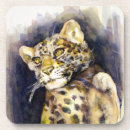 Suche nach schneeleopard untersetzer Aquarell
