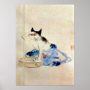 Suche nach hiroshige poster Katze