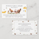 Recherche de petite ferme cartes visite Poulet