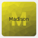 Recherche de motif jaune autocollants Pour tous