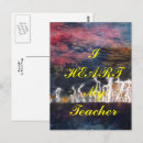 Recherche de professeur cartes postales Enseignant