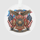 Recherche de pompier ornements Service d'incendie