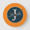 Suche nach grau blau wanduhren Monogramm