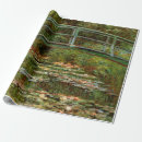 Suche nach brücke ist ein geschenkpapier Monet