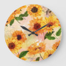 Recherche de tournesol horloges Aquarelle