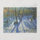 Recherche de arbre jaune cartes postales Neige