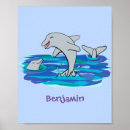 Suche nach delphin cartoon poster Für kinder