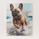 Recherche de bulldog puzzles Frenchie